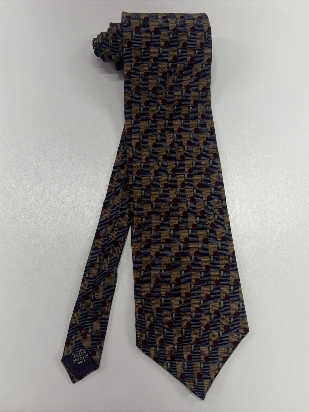 Vintage Christopher Reeve Paul Newman Collection One 100% Silk Tie